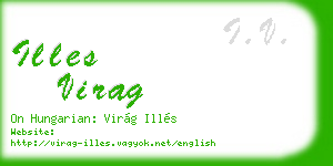 illes virag business card